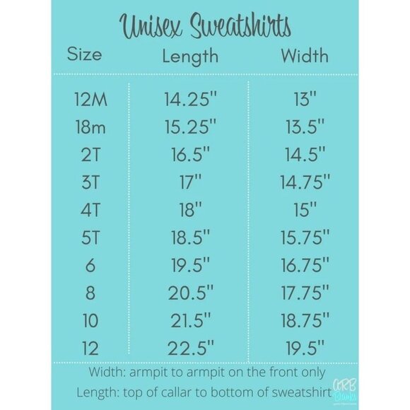 NEW ARB BLANKS Kids Unisex Sweatshirt Size 6 Color Navy - Picture 3 of 6